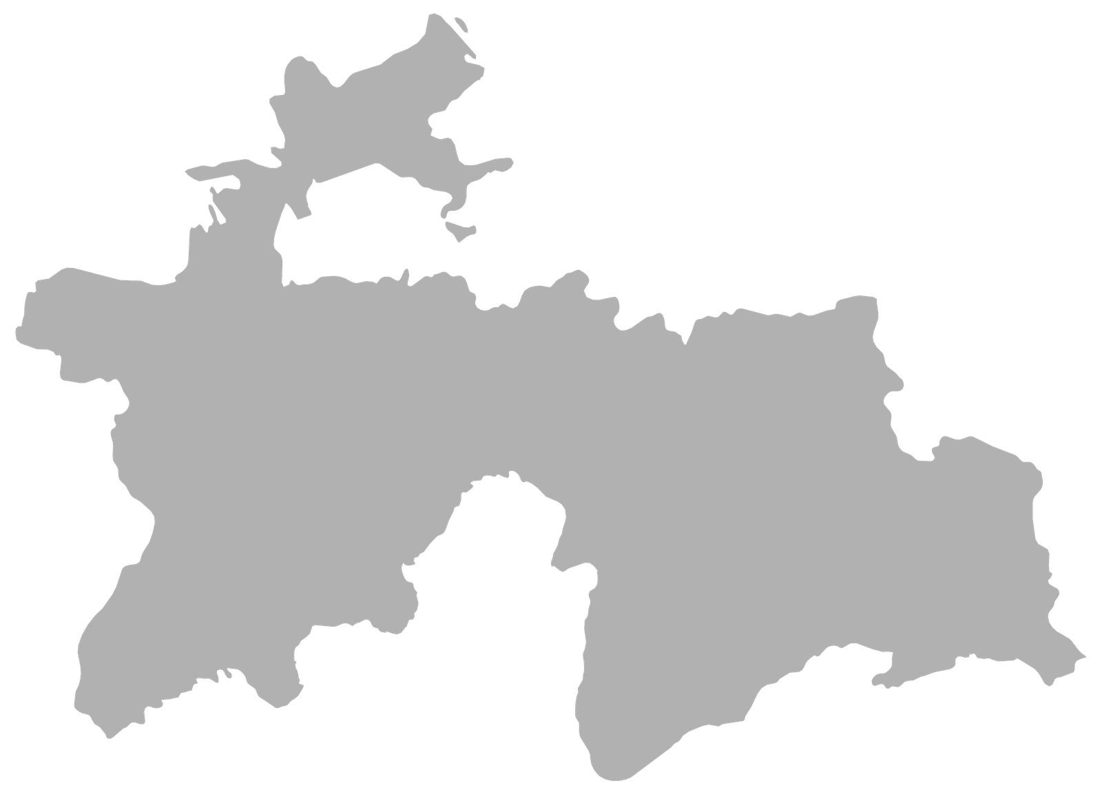 Tajikistan map icon